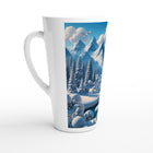 White Latte 17oz Ceramic Mug - Winter 1