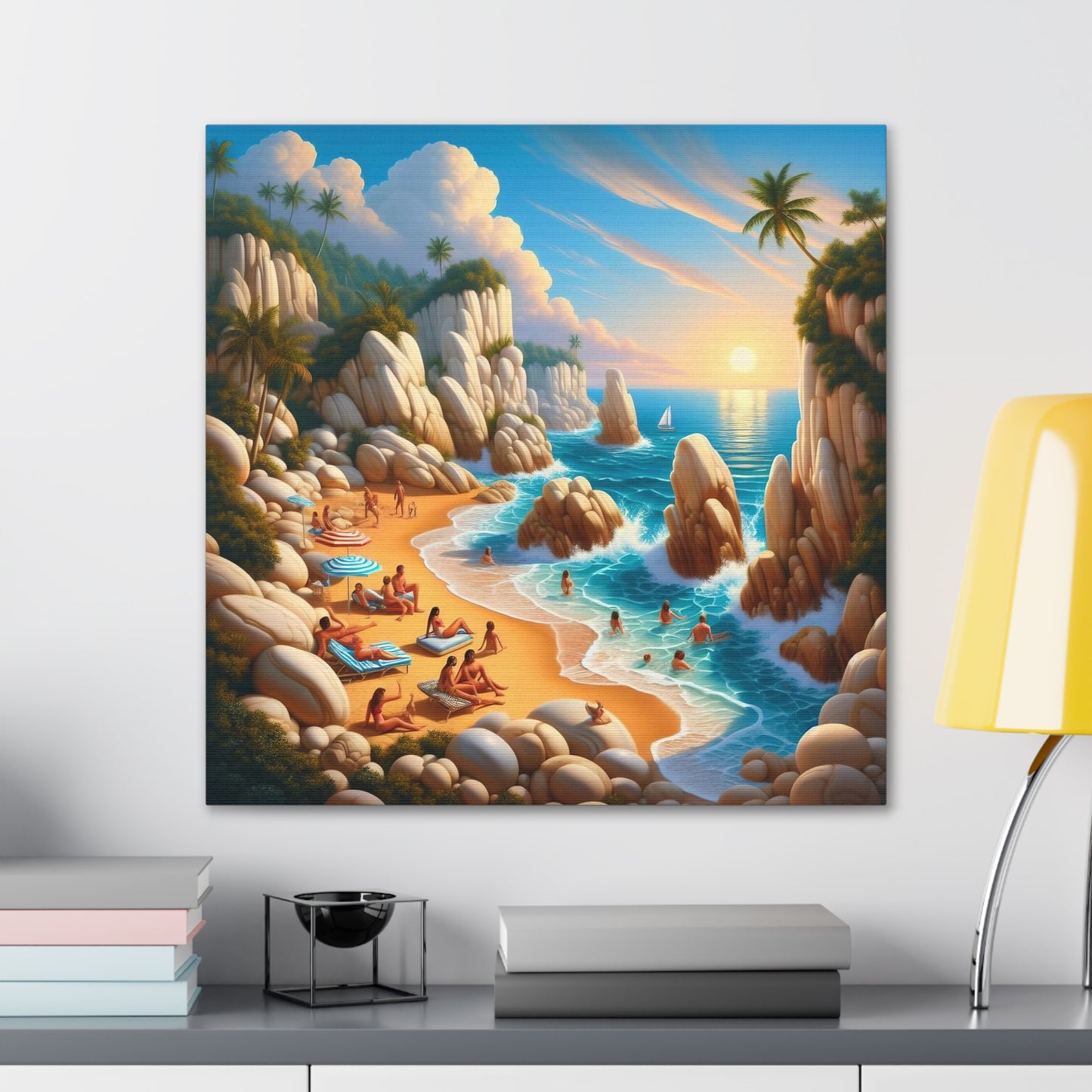 Canvas Gallery Wrap - Beach 5