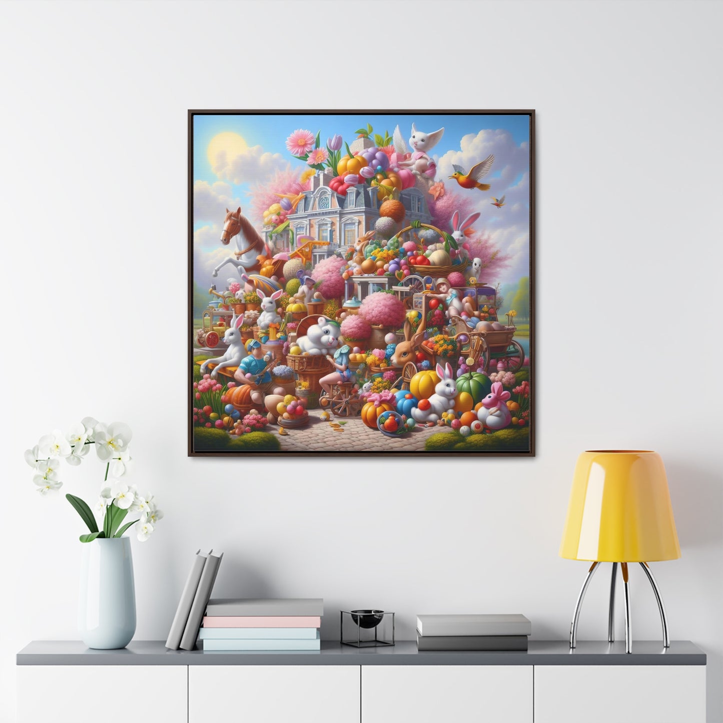 Framed Gallery Canvas Wrap - Spring 14