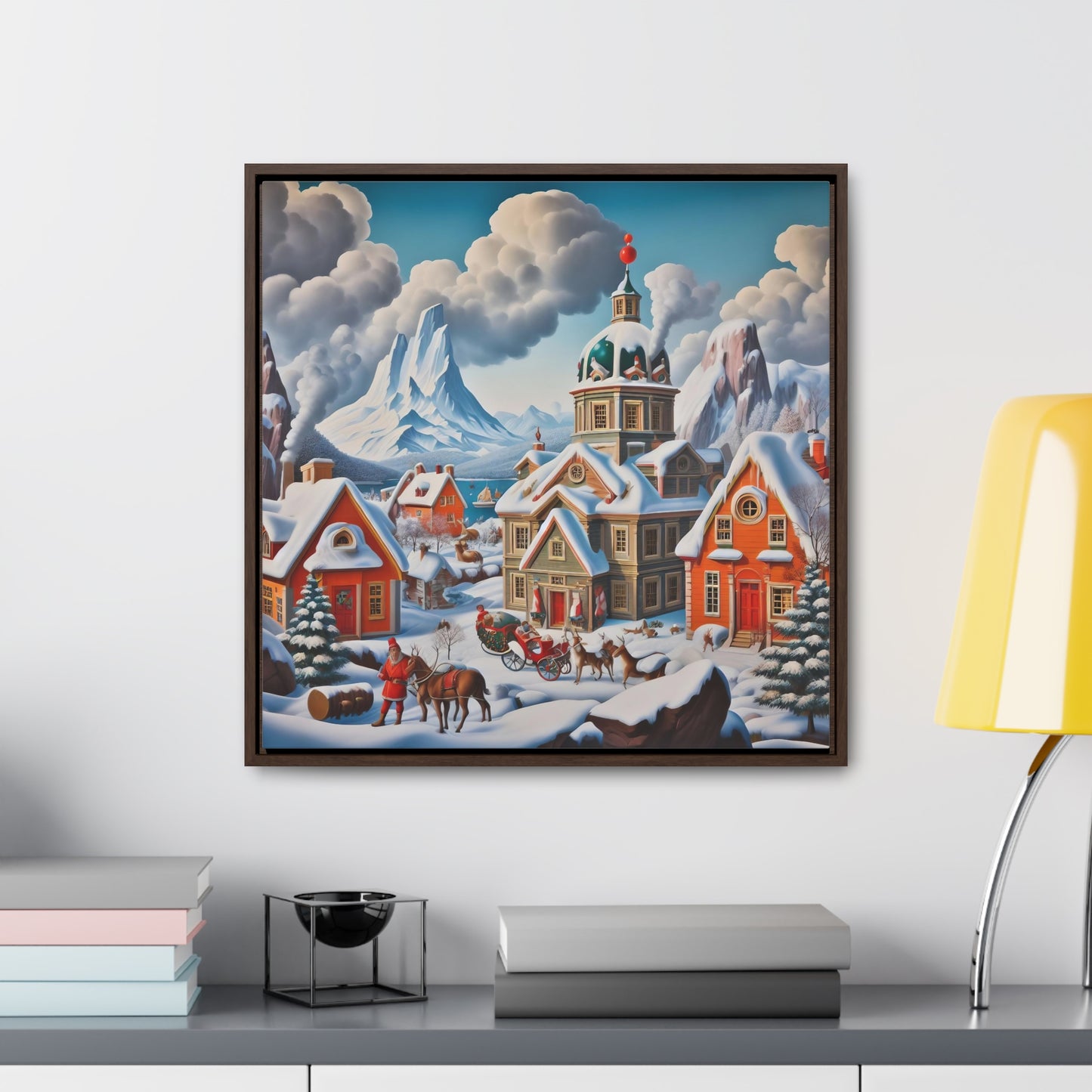 Framed Gallery Canvas Wrap - Winter 124