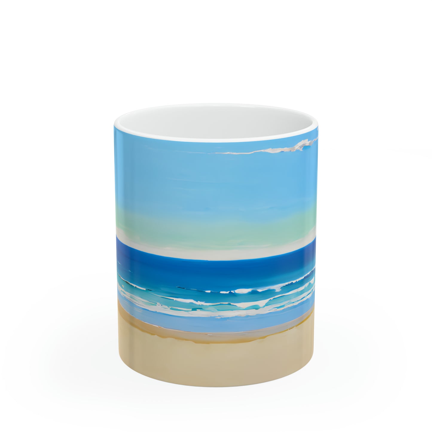 Ceramic Mug 11oz - Beach 8001