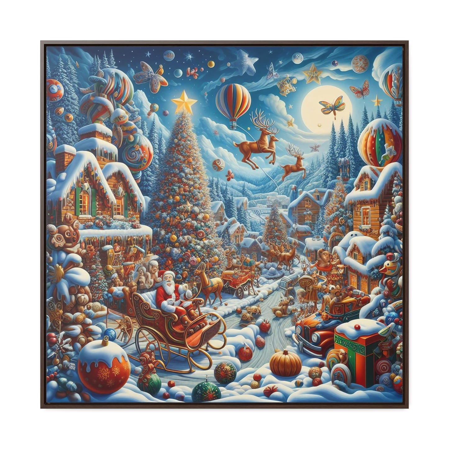 Framed Gallery Canvas Wrap - Winter 103