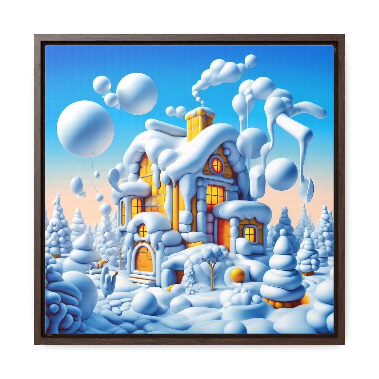 Framed Gallery Canvas Wrap - Winter 111