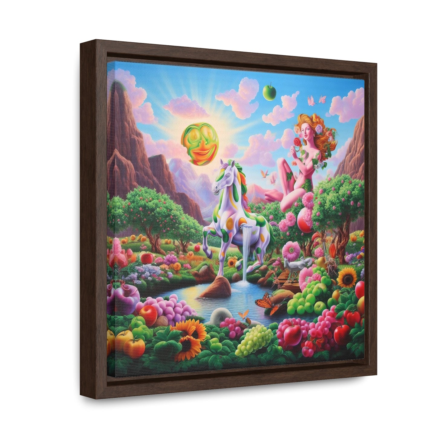 Framed Gallery Canvas Wrap - Spring 114