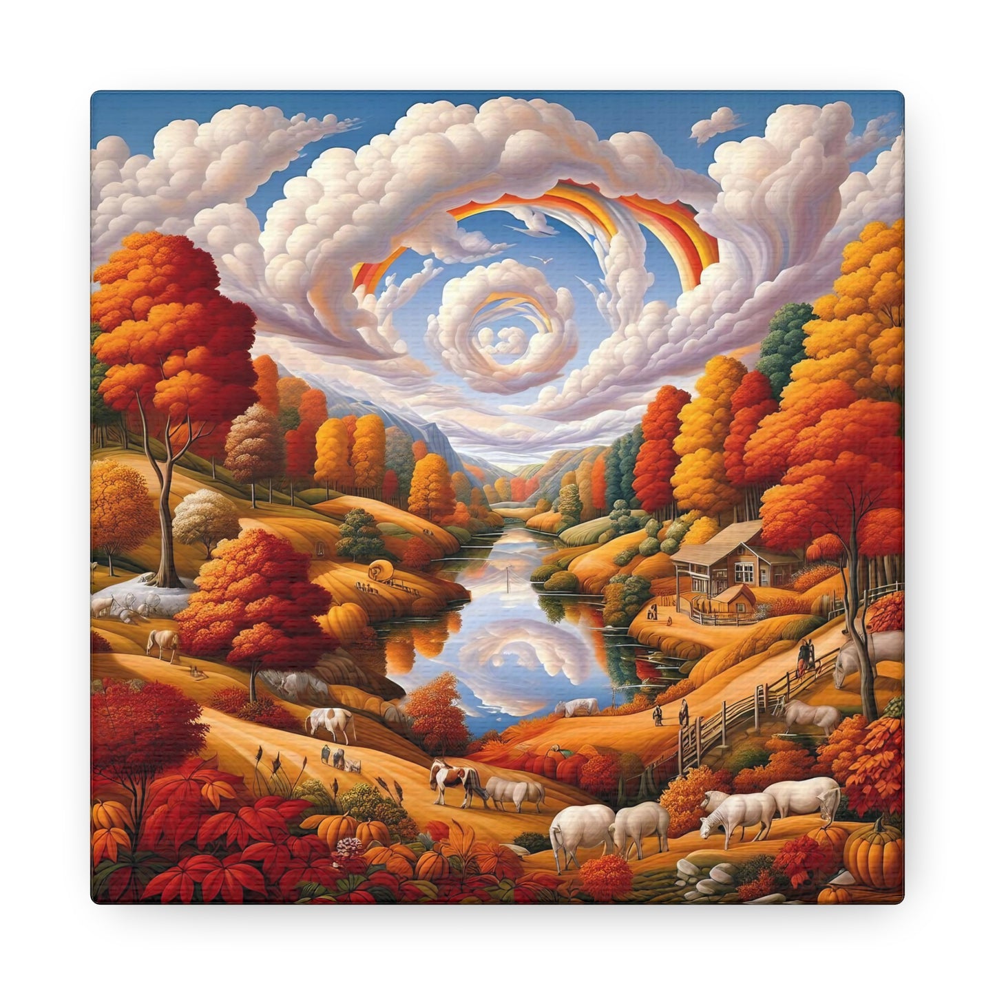 Canvas Gallery Wrap - Fall 4