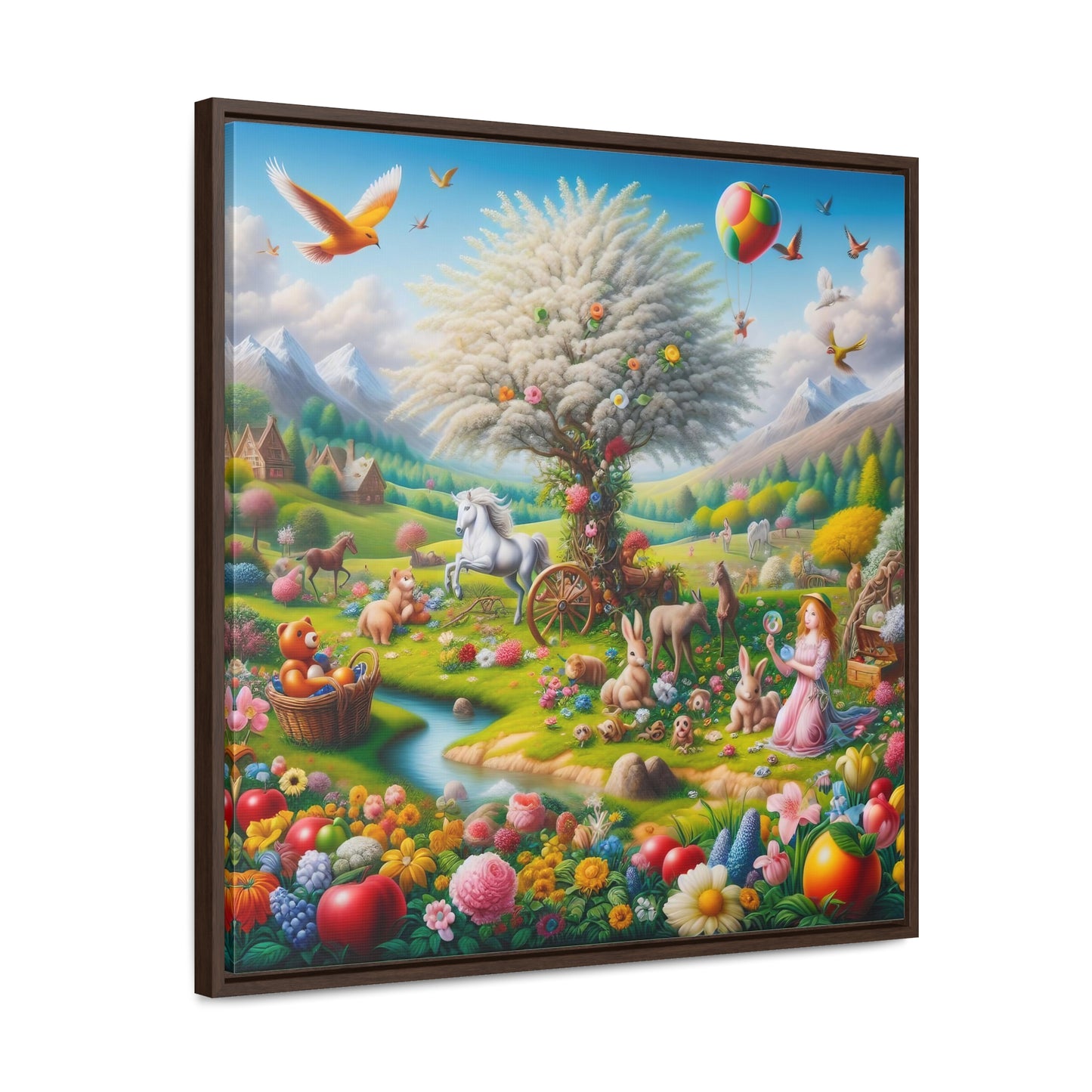 Framed Gallery Canvas Wrap - Spring 127