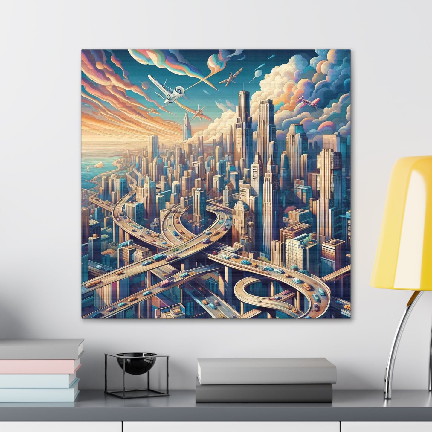 Canvas Gallery Wrap - City 10