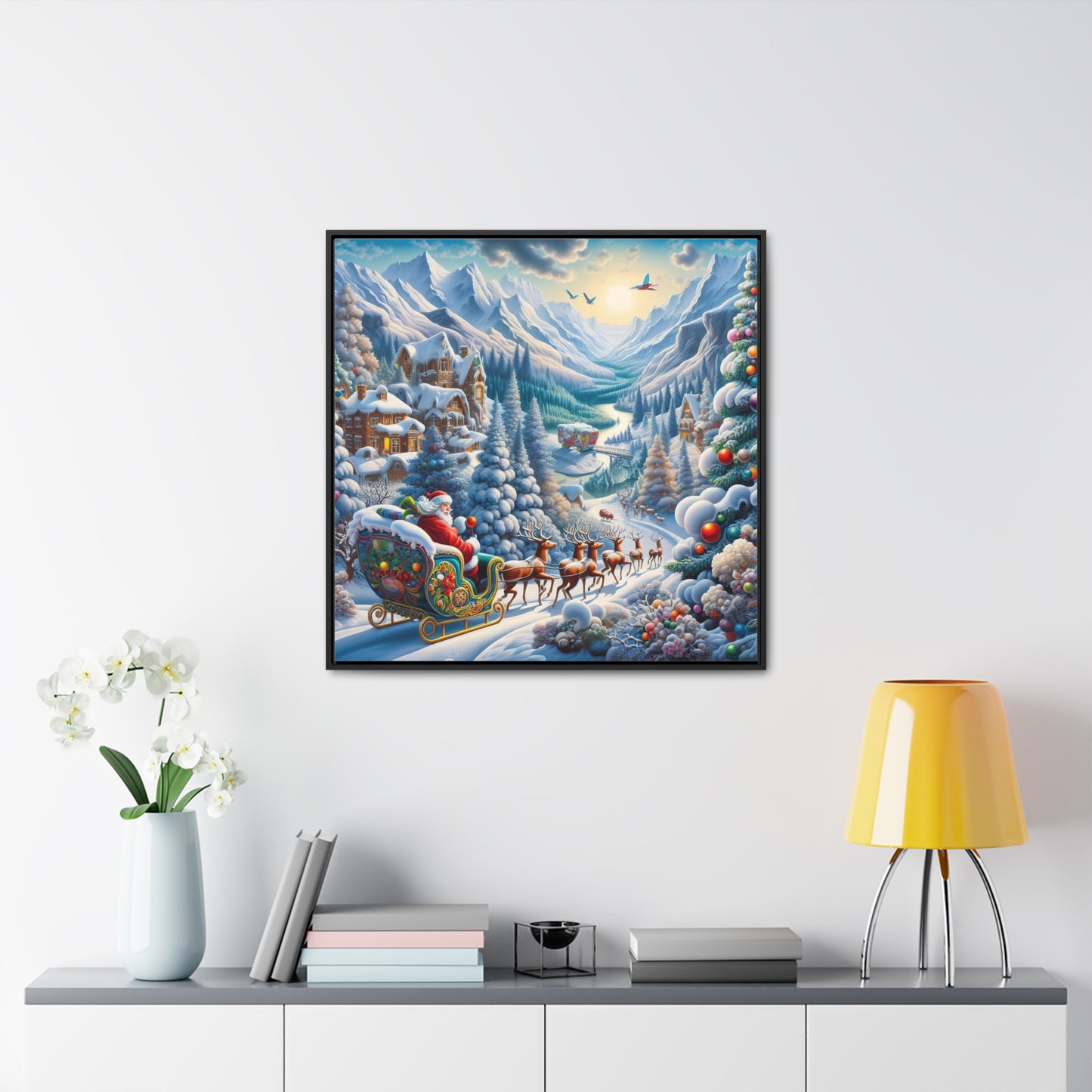 Framed Gallery Canvas Wrap - Winter 113