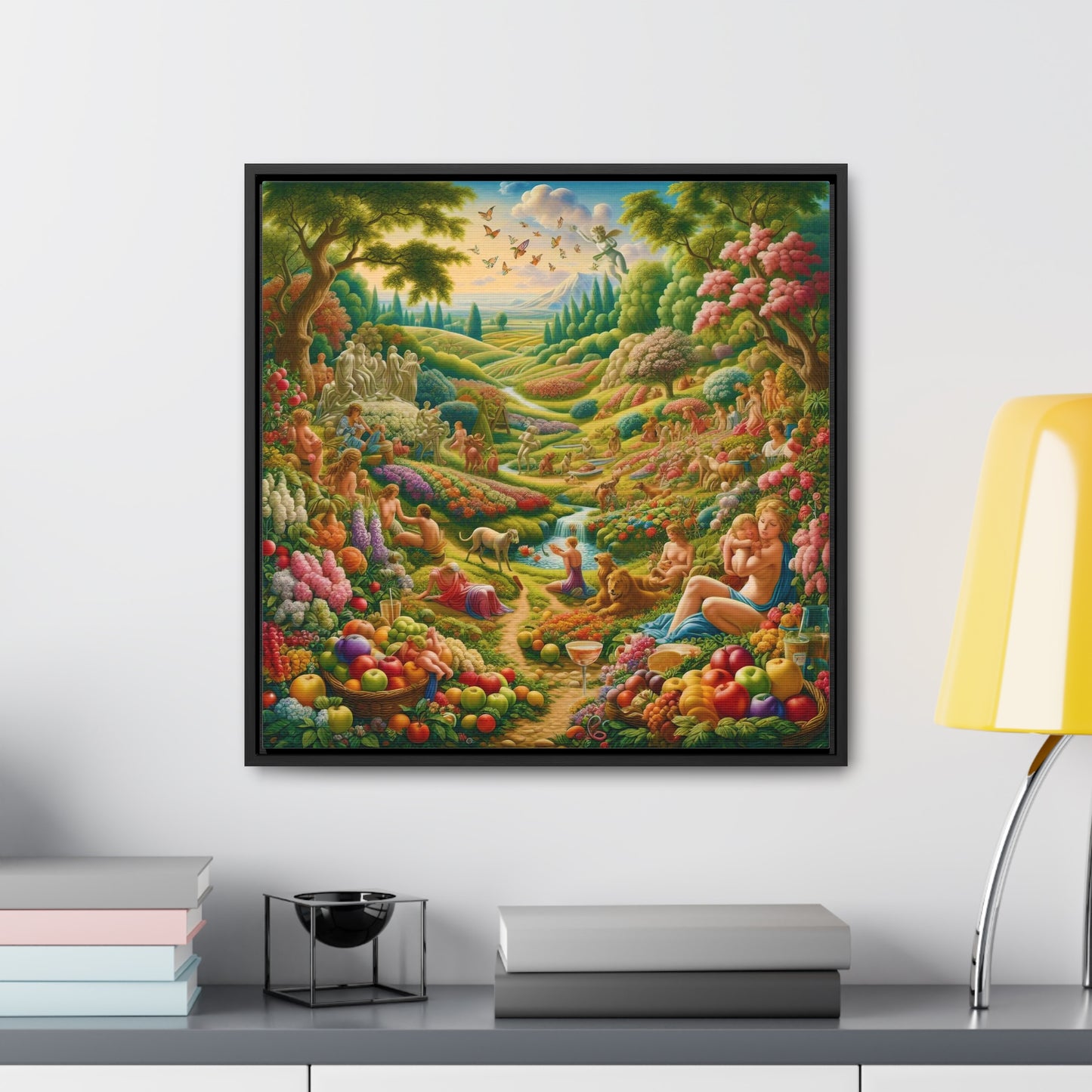 Framed Gallery Canvas Wrap - Spring 5