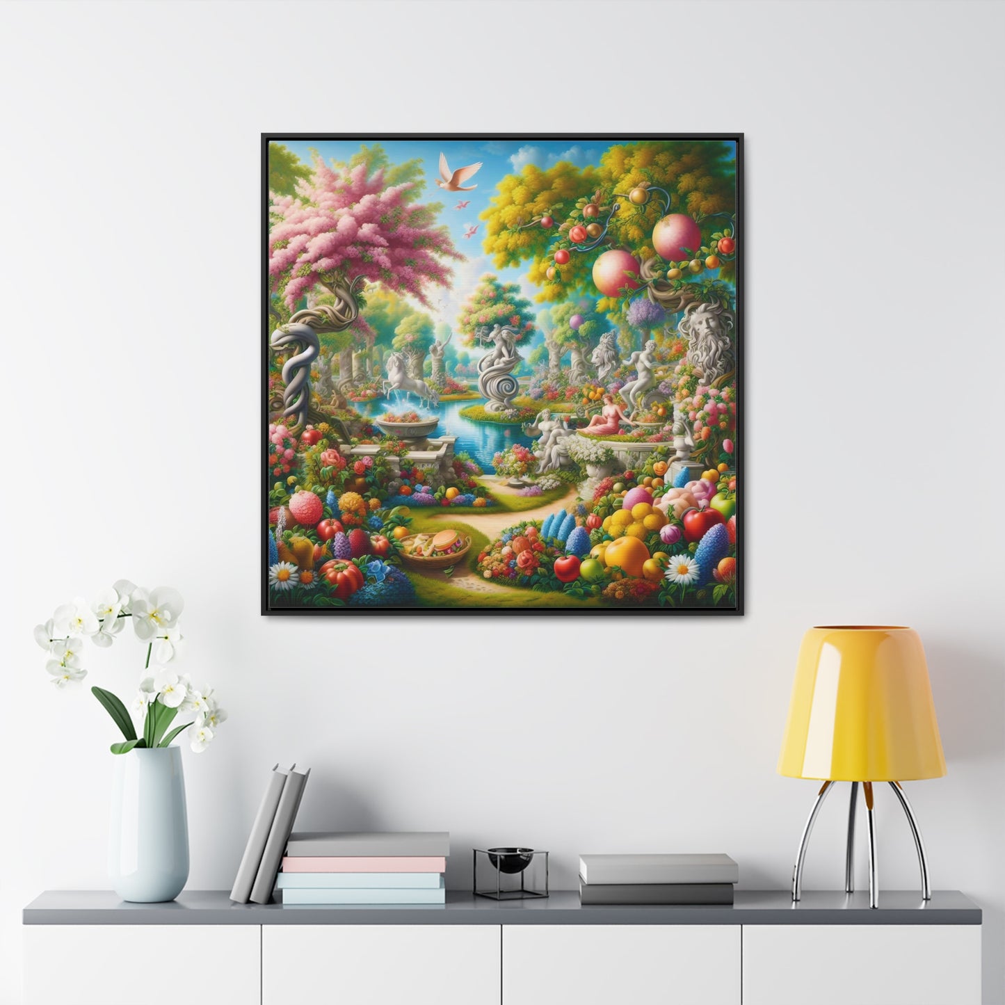 Framed Gallery Canvas Wrap - Spring 47