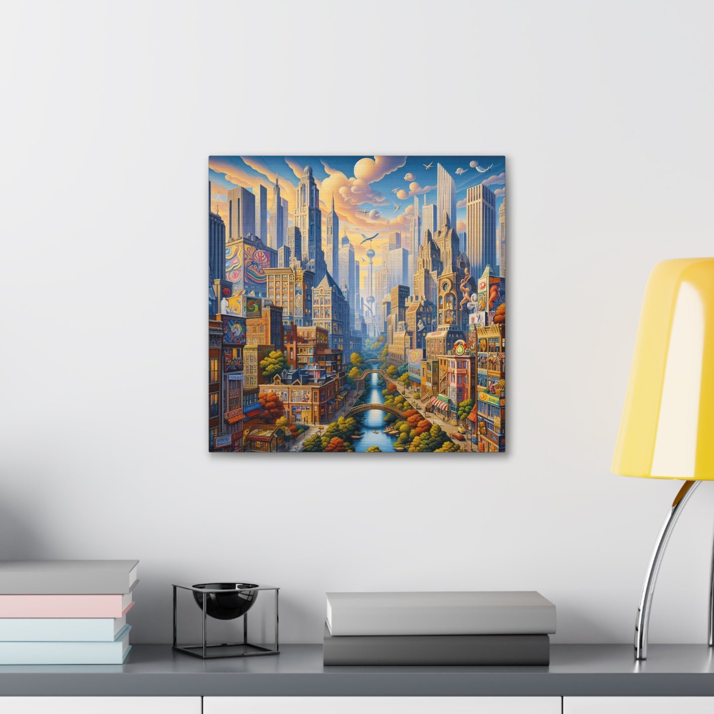 Canvas Gallery Wrap - City 5