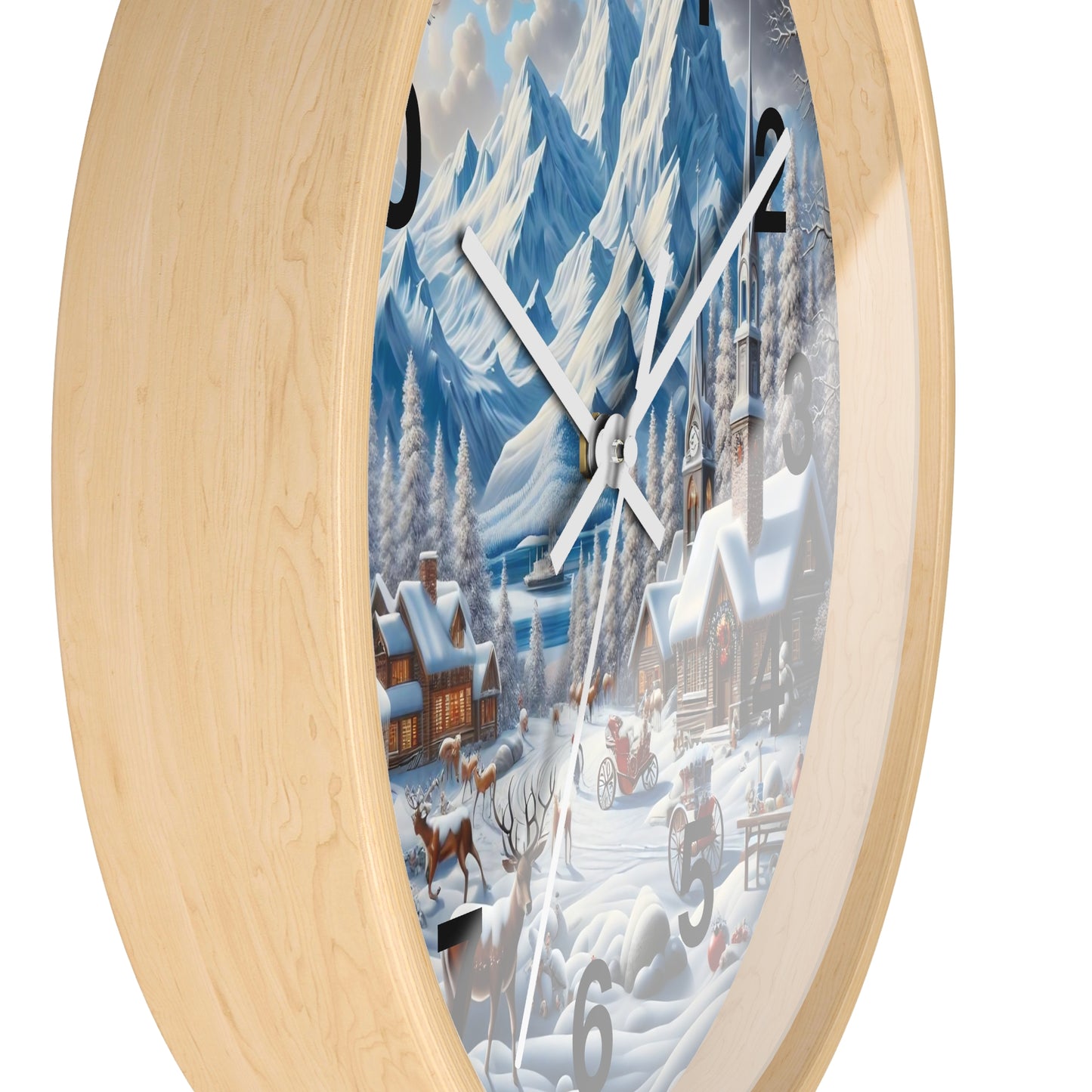 Wall Clock - Winter 129