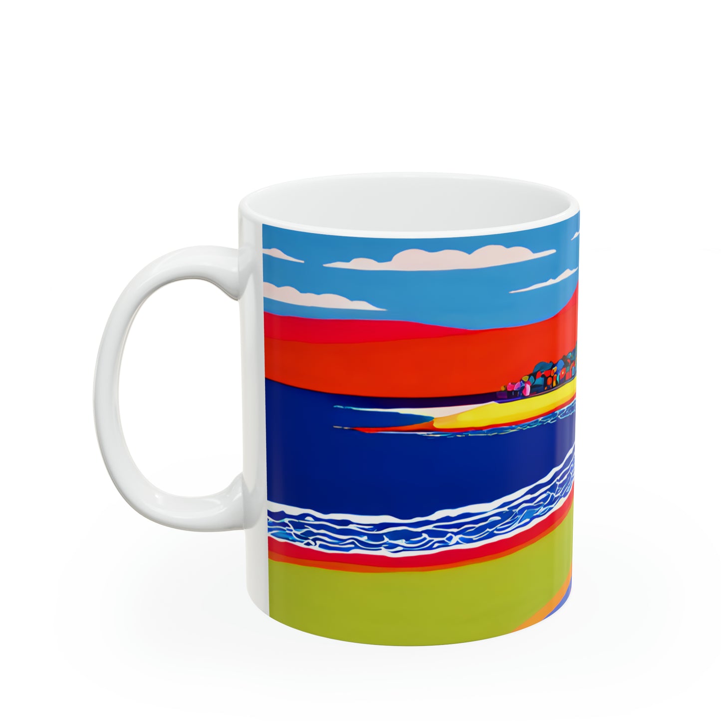 Ceramic Mug 11oz - Beach 15001