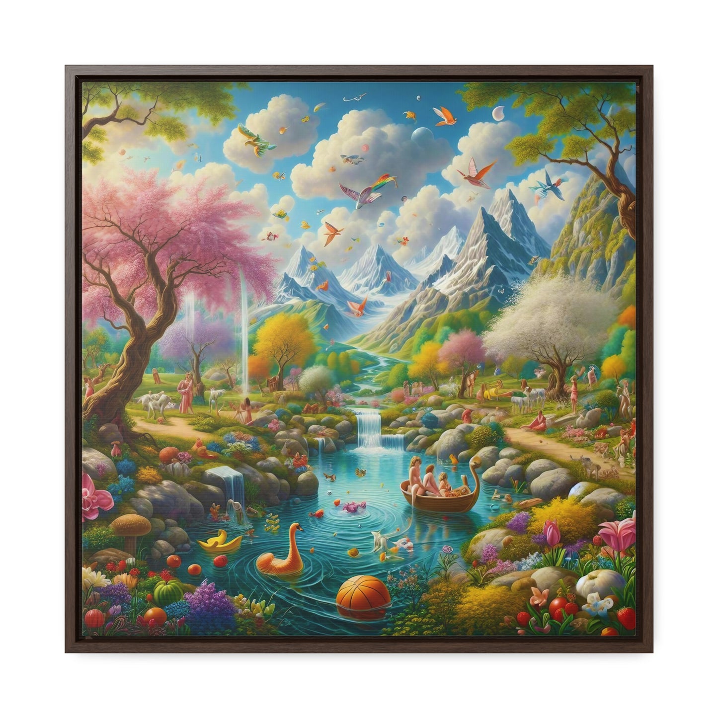 Framed Gallery Canvas Wrap - Spring 30