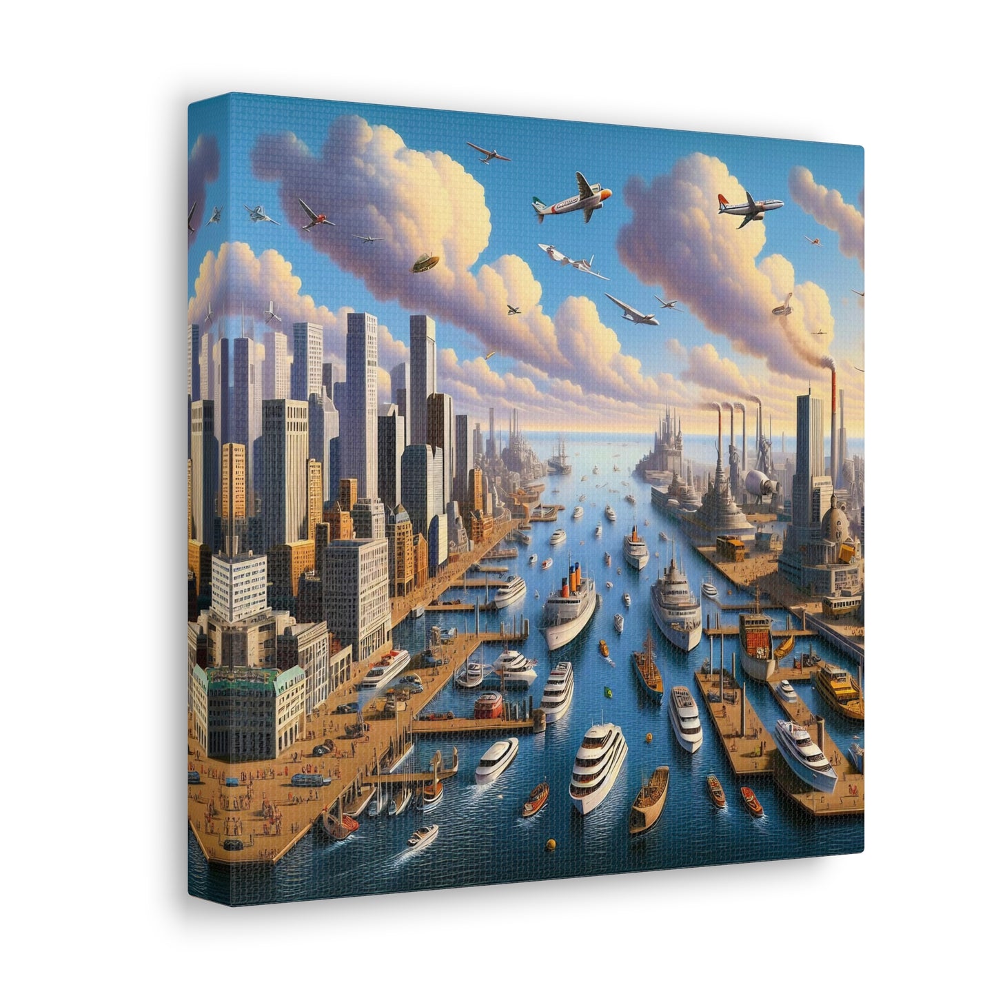 Canvas Gallery Wrap - Harbor 4