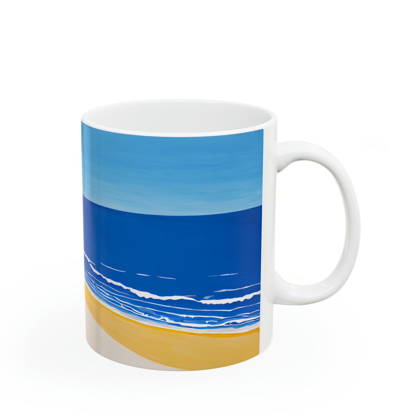 Ceramic Mug 11oz - Beach 10003