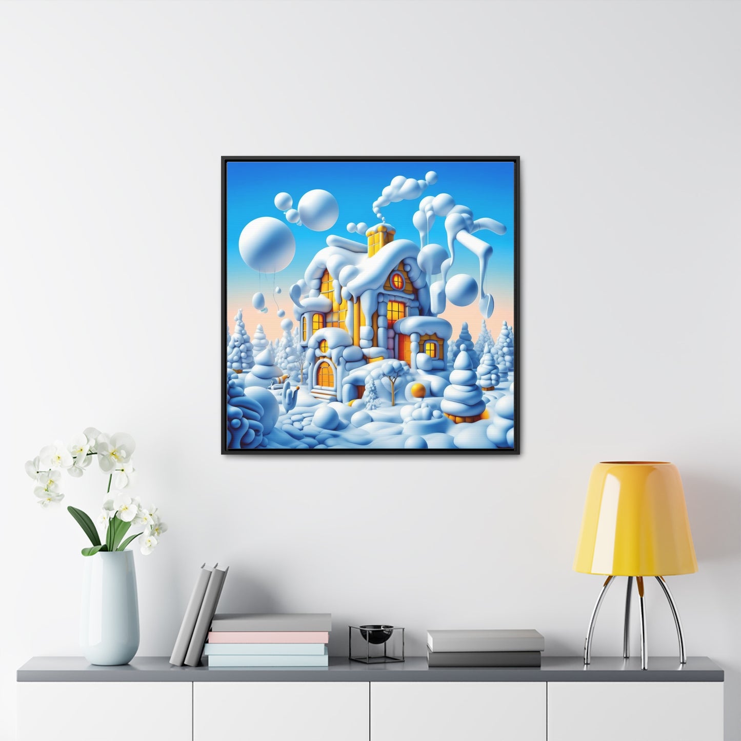 Framed Gallery Canvas Wrap - Winter 111