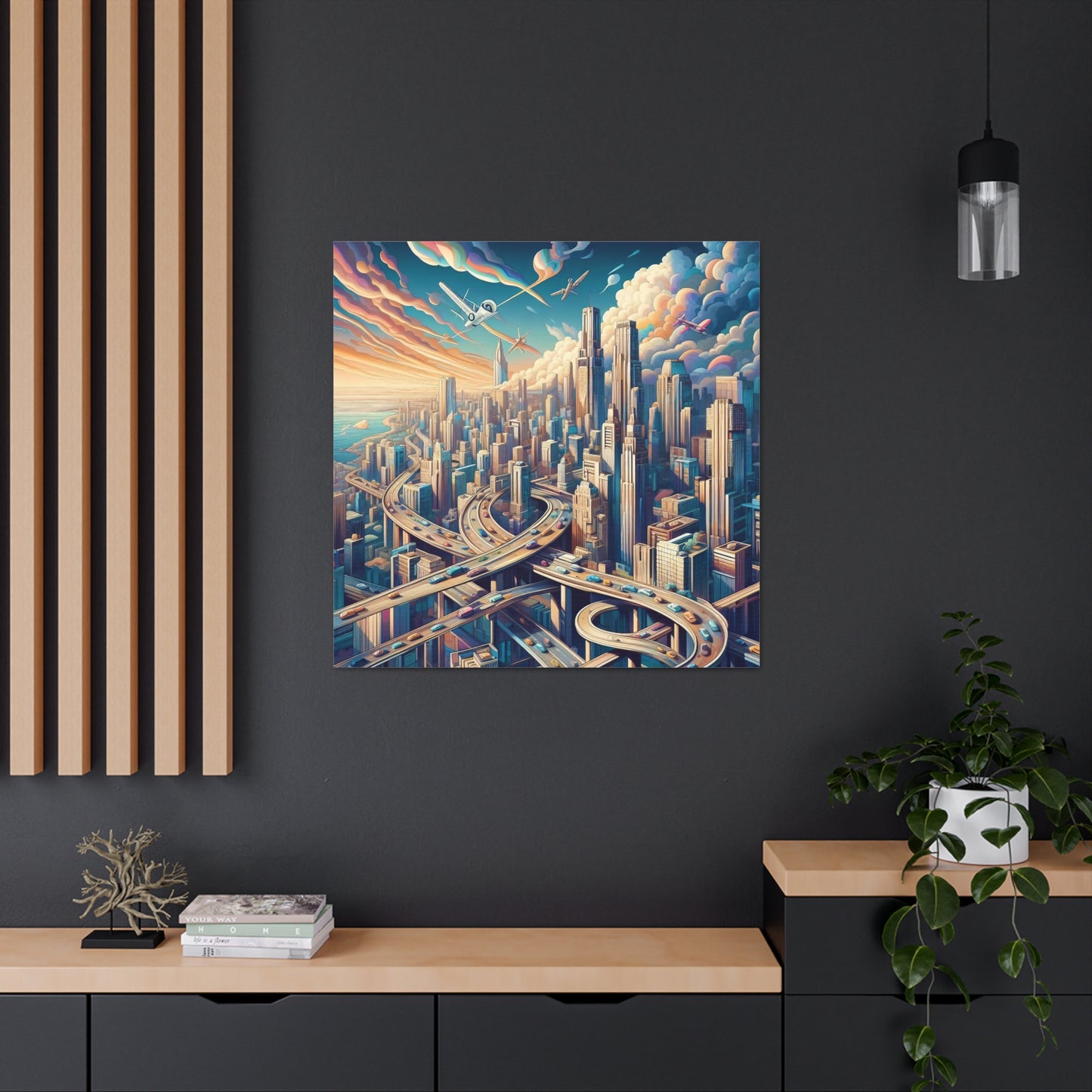 Canvas Gallery Wrap - City 10