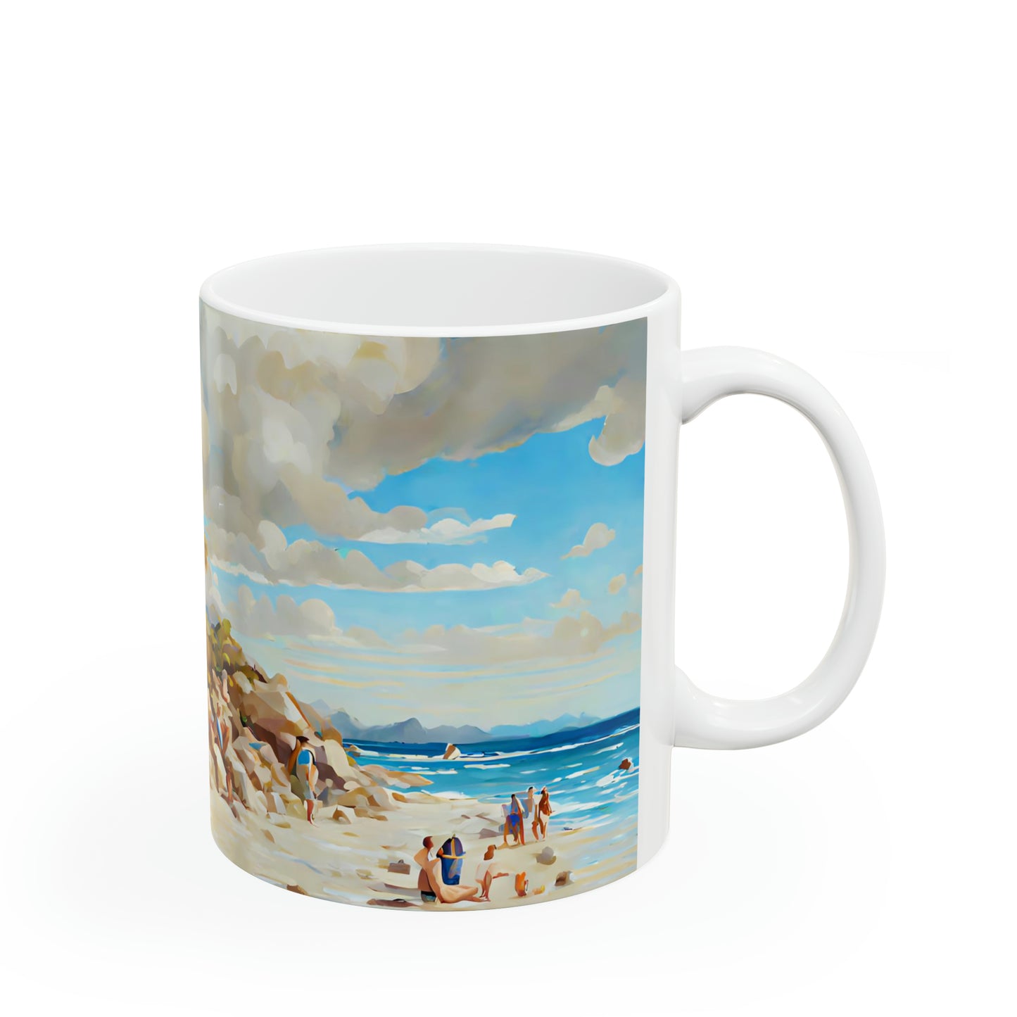 Ceramic Mug 11oz - Beach 2009