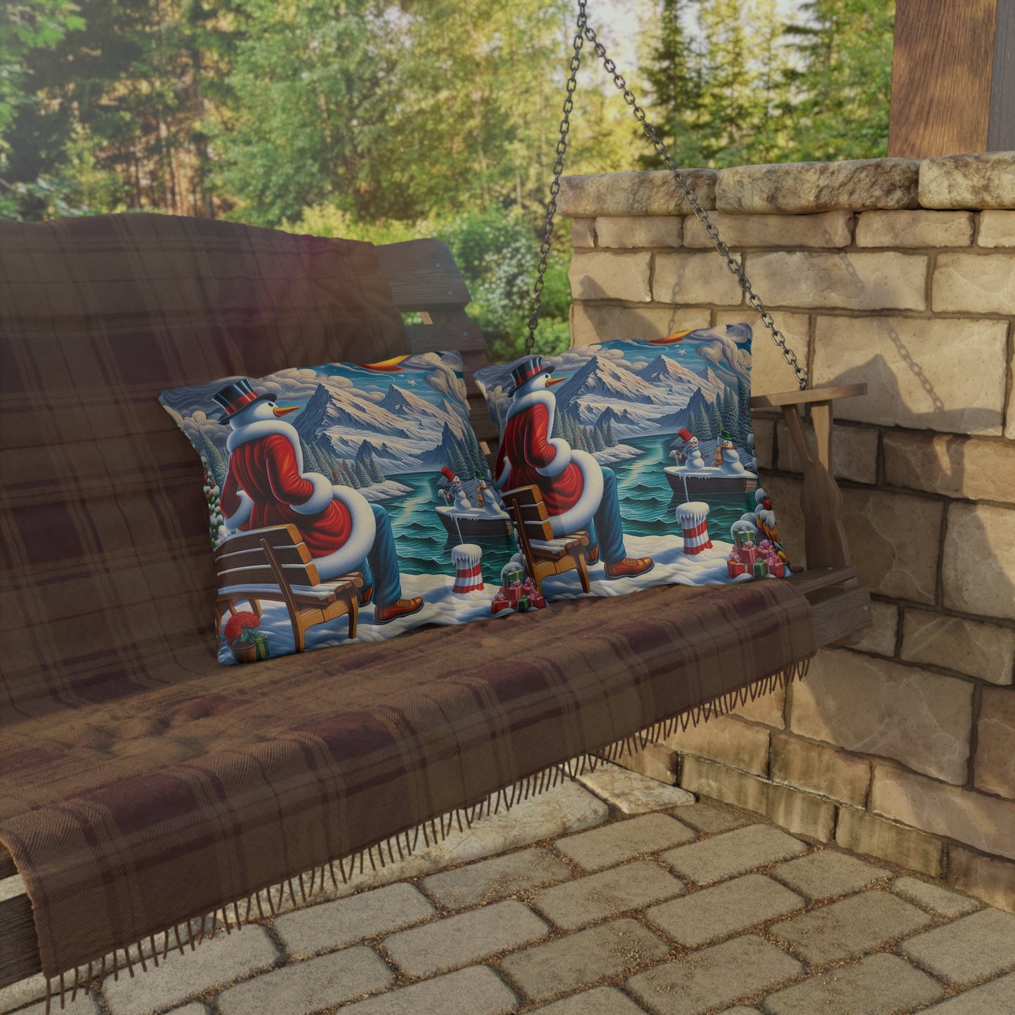 Outdoor Pillows - Winter 101