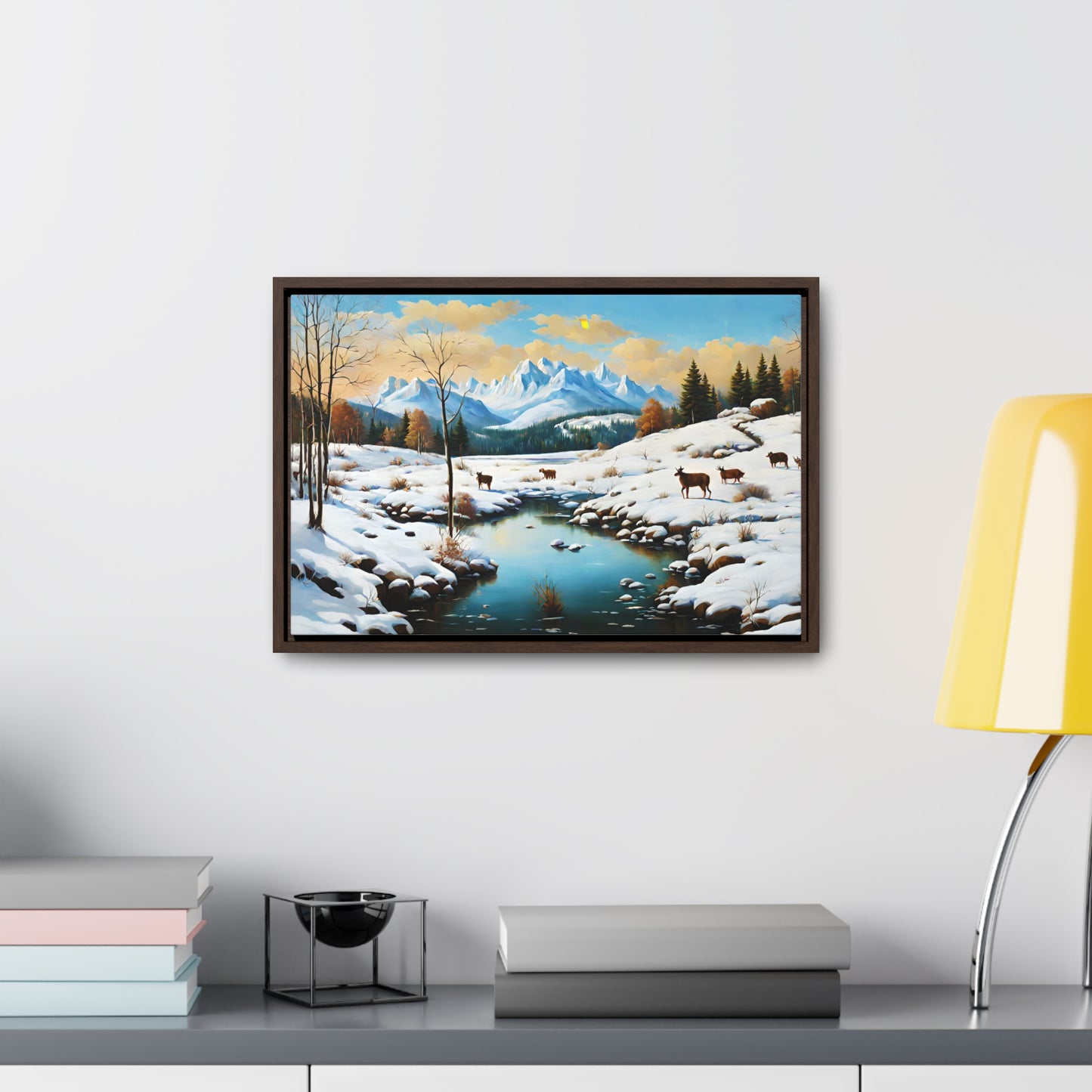 Framed Canvas Gallery Wrap - Winter 2003