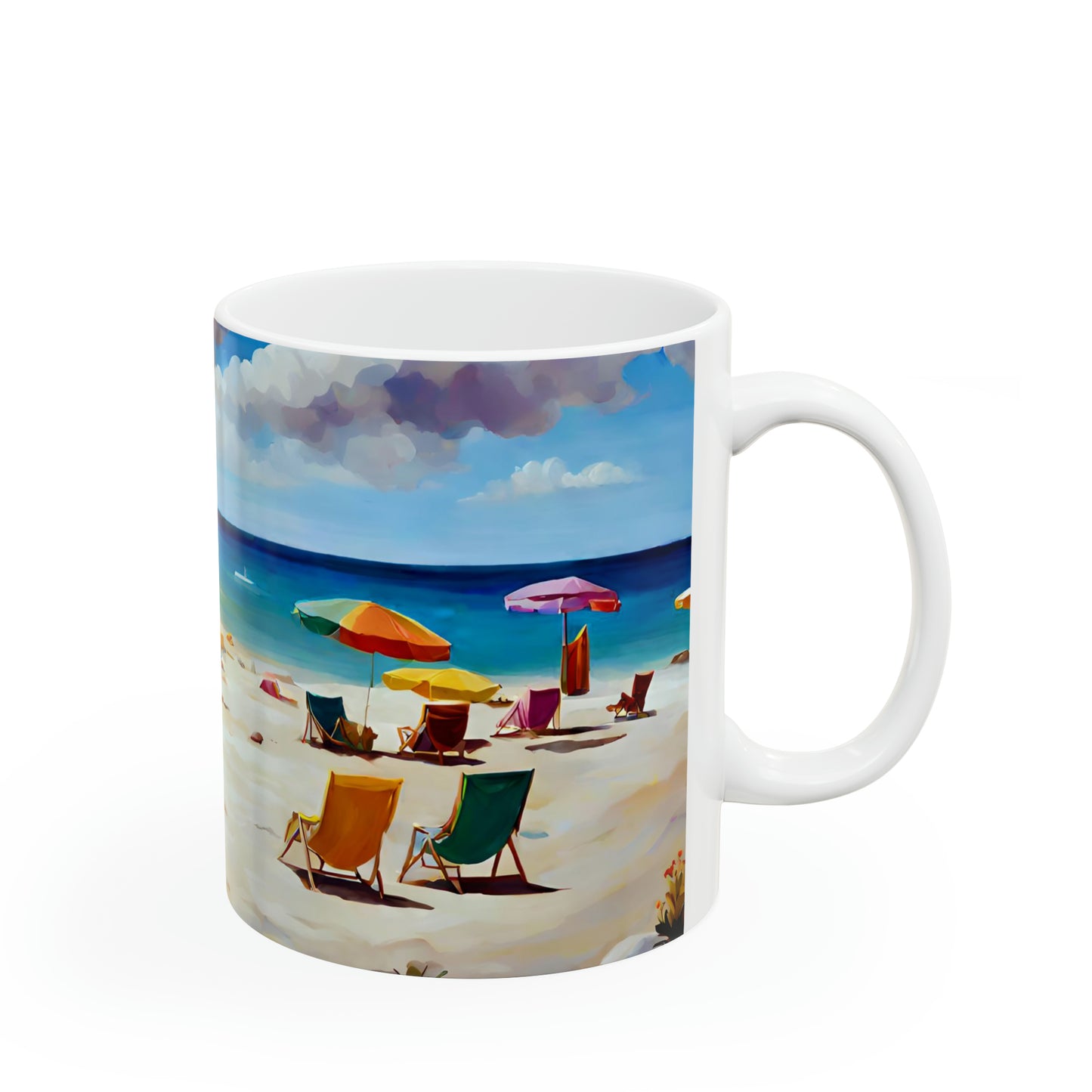 Ceramic Mug 11oz - Beach 2014