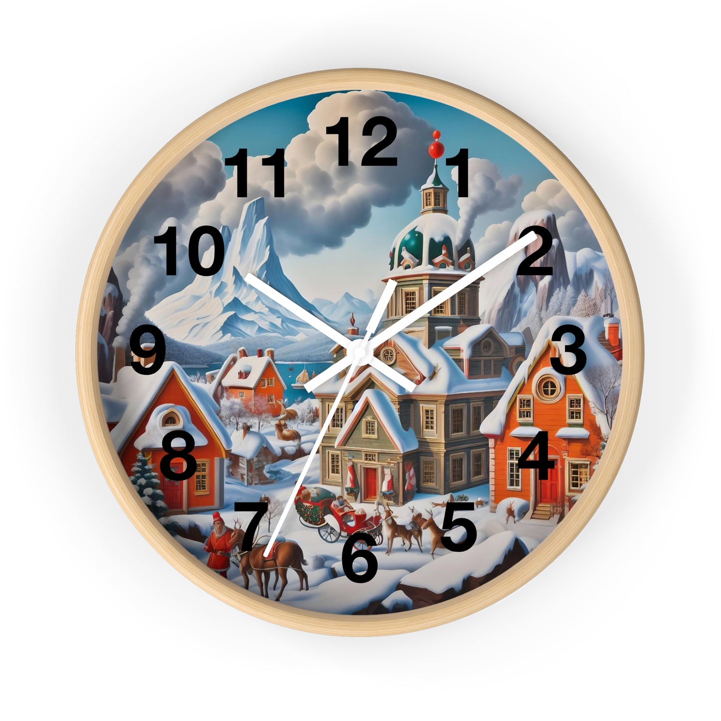 Wall Clock - Winter 124