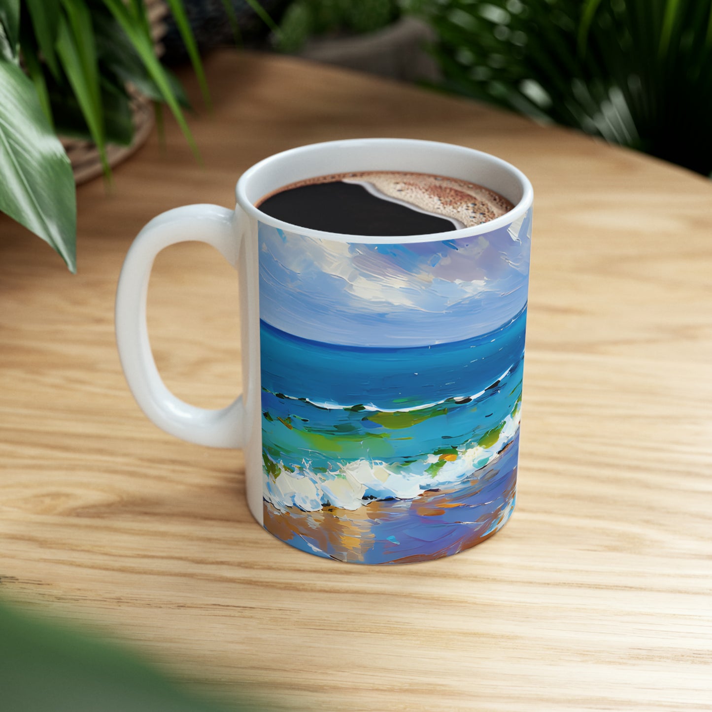 Ceramic Mug 11oz - Beach 9003