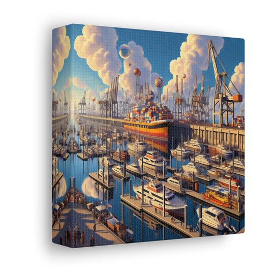 Canvas Gallery Wrap - Harbor 8