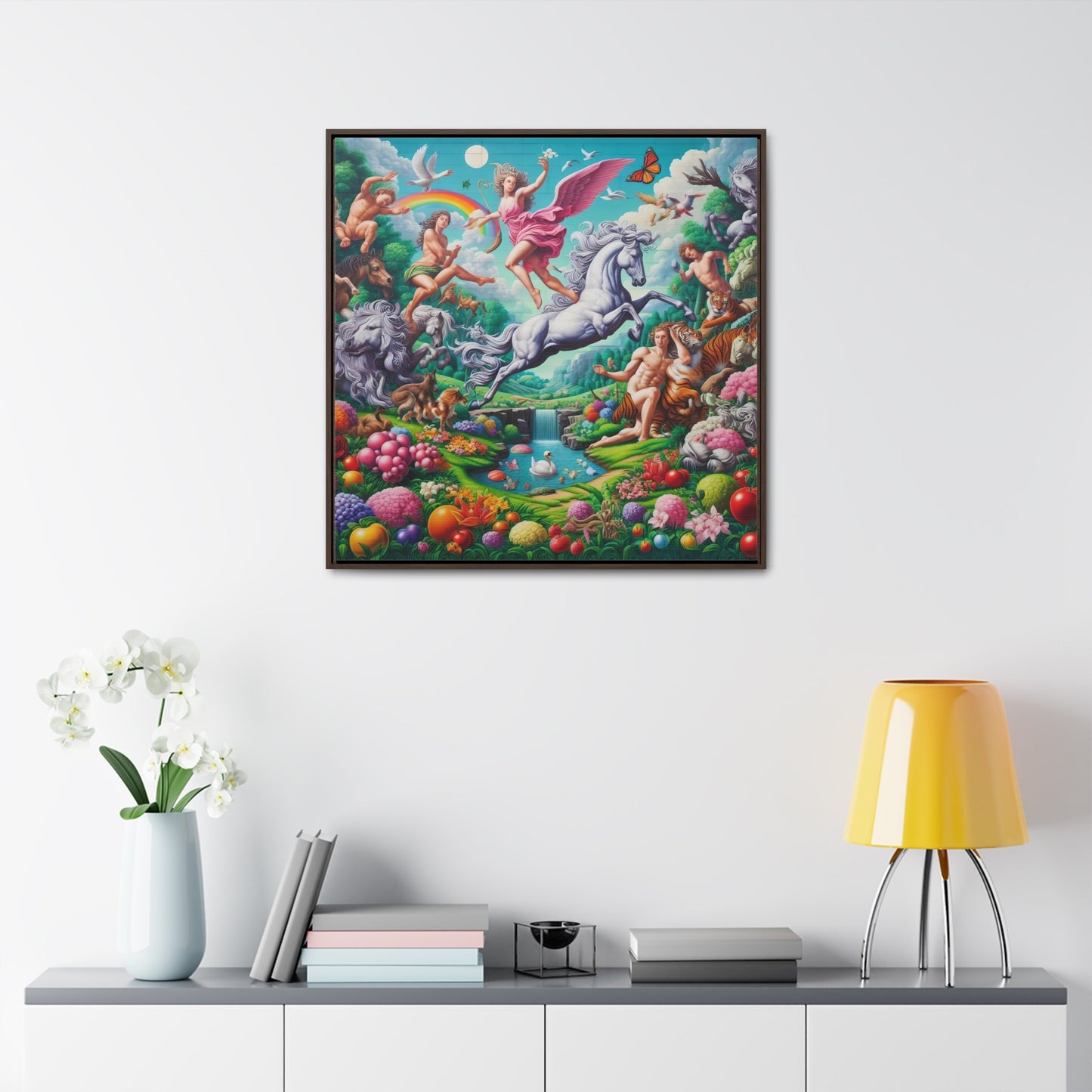 Framed Gallery Canvas Wrap - Spring 113