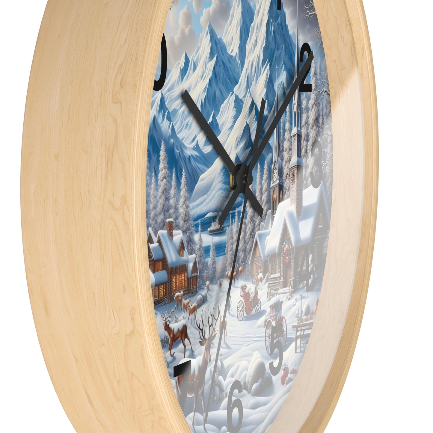 Wall Clock - Winter 129