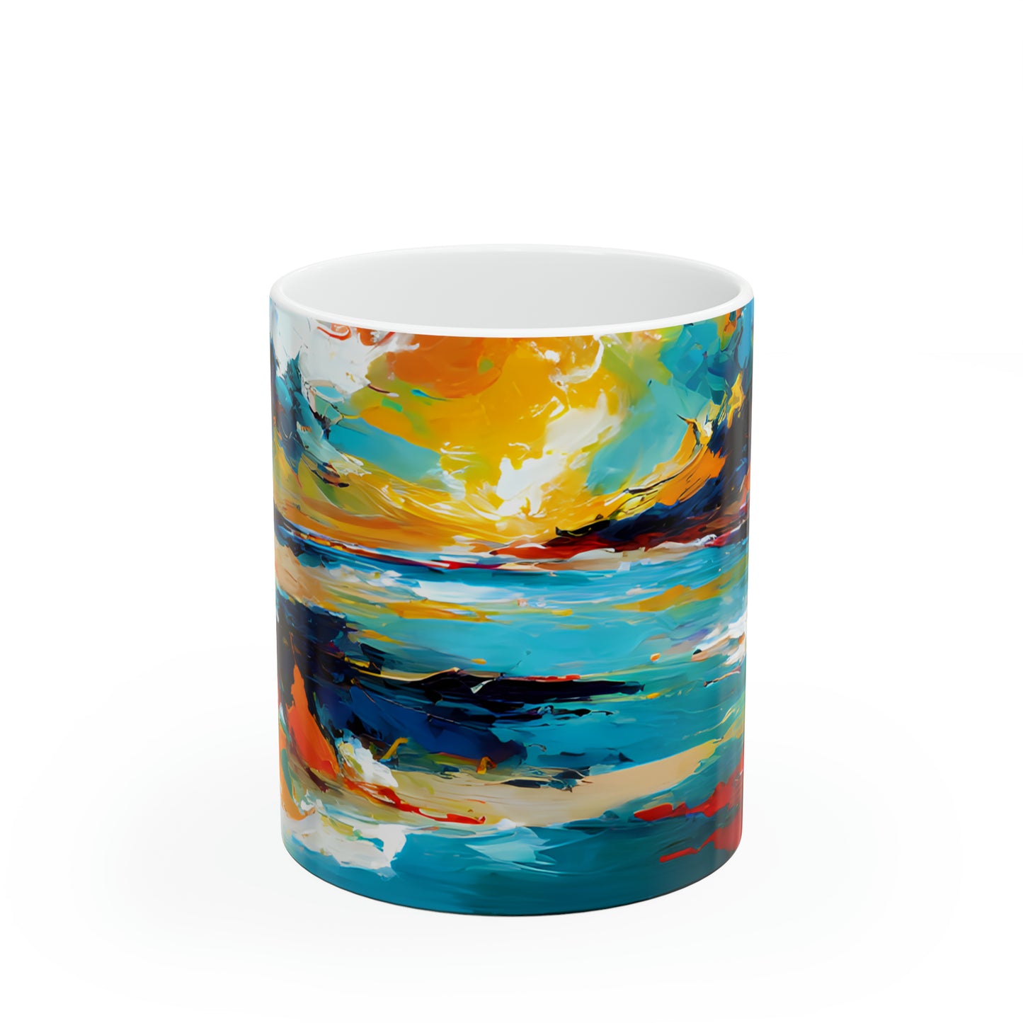 Ceramic Mug 11oz - Beach 13001