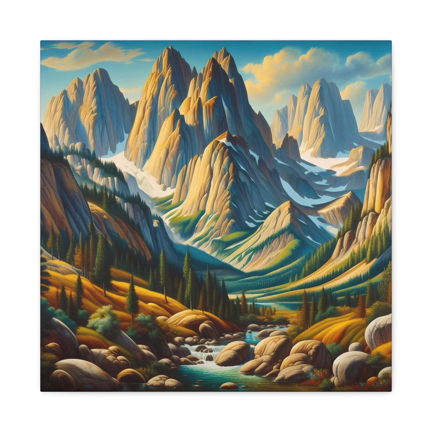 Canvas Gallery Wrap - Mountains 7