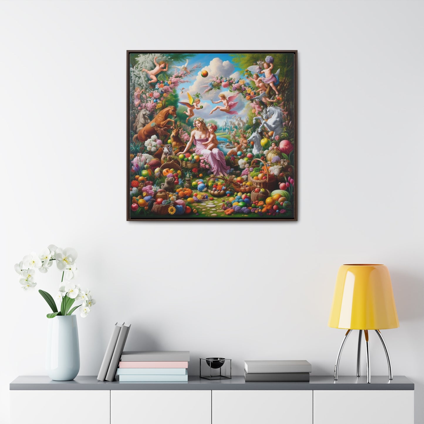 Framed Gallery Canvas Wrap - Spring 6