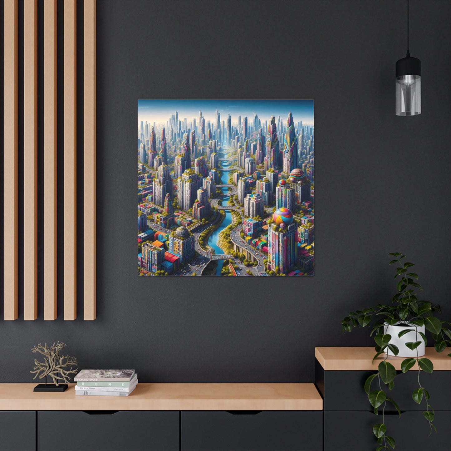 Canvas Gallery Wrap - City 11