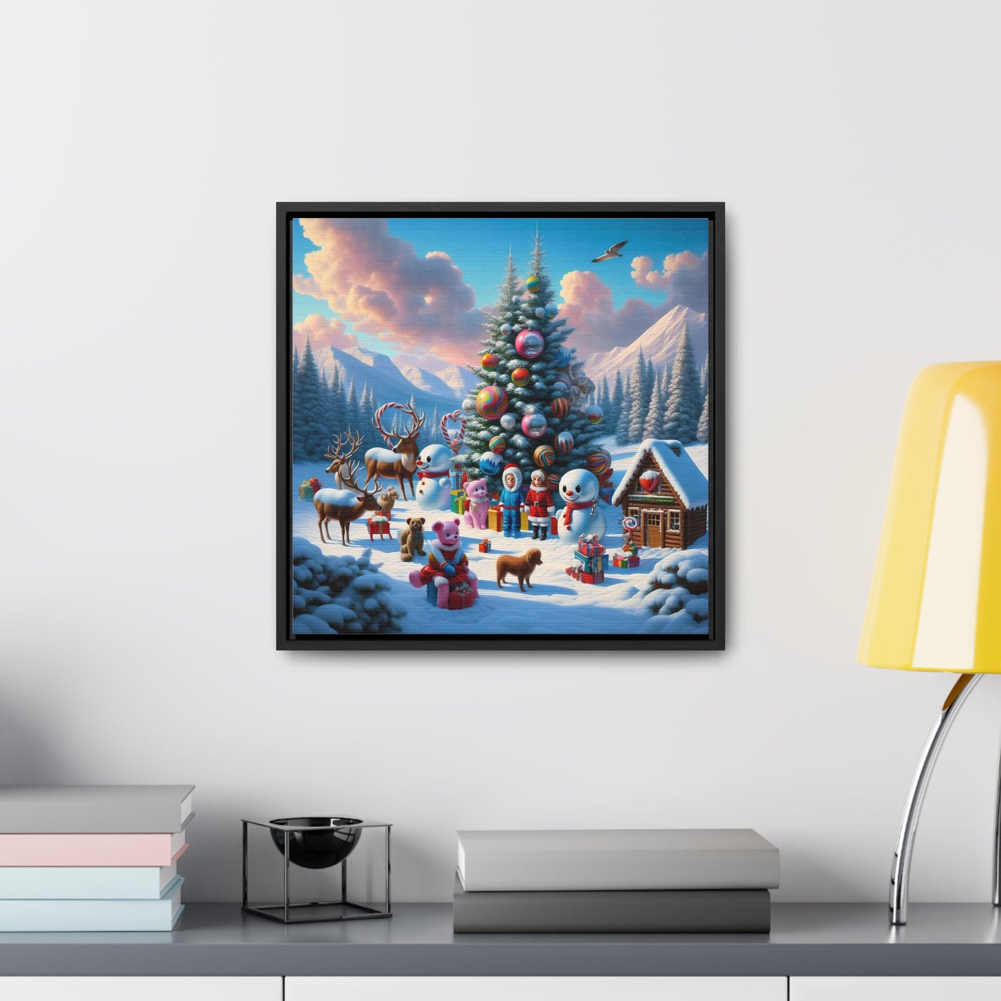 Framed Gallery Canvas Wrap - Winter 122