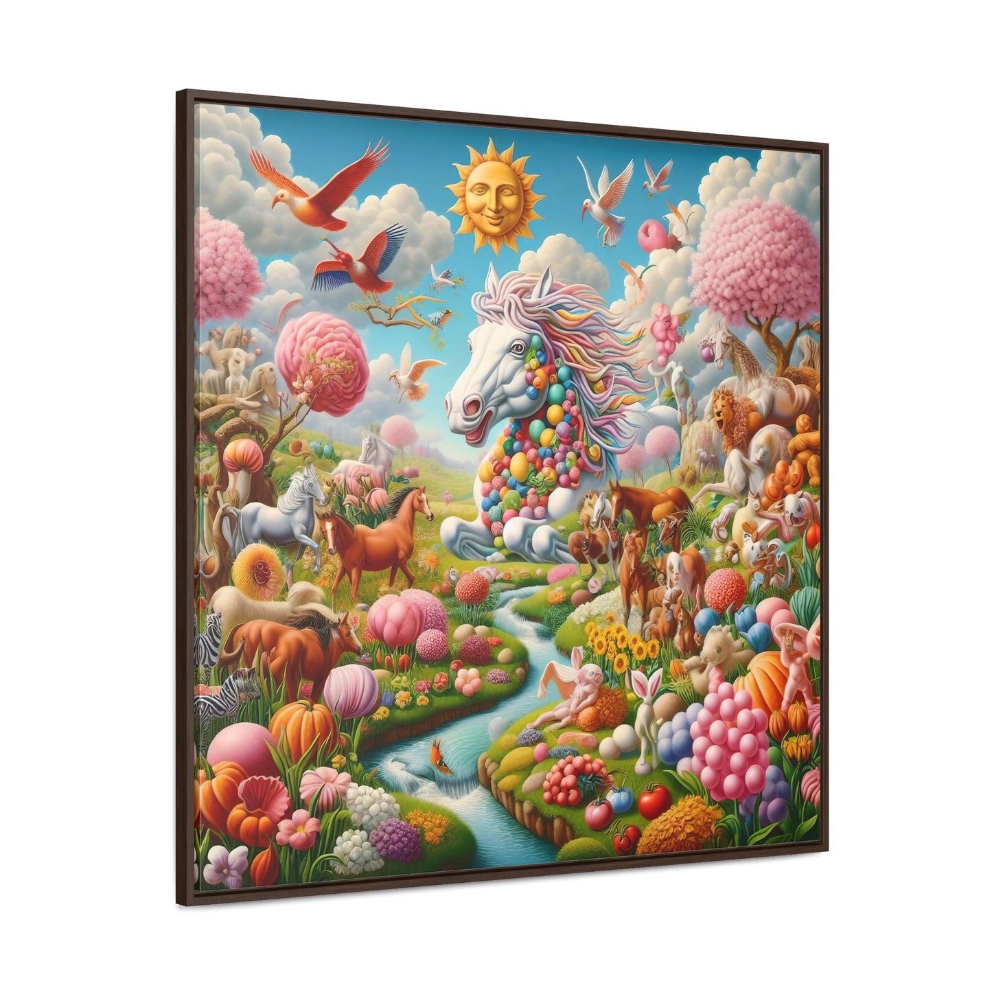 Framed Gallery Canvas Wrap - Spring 138