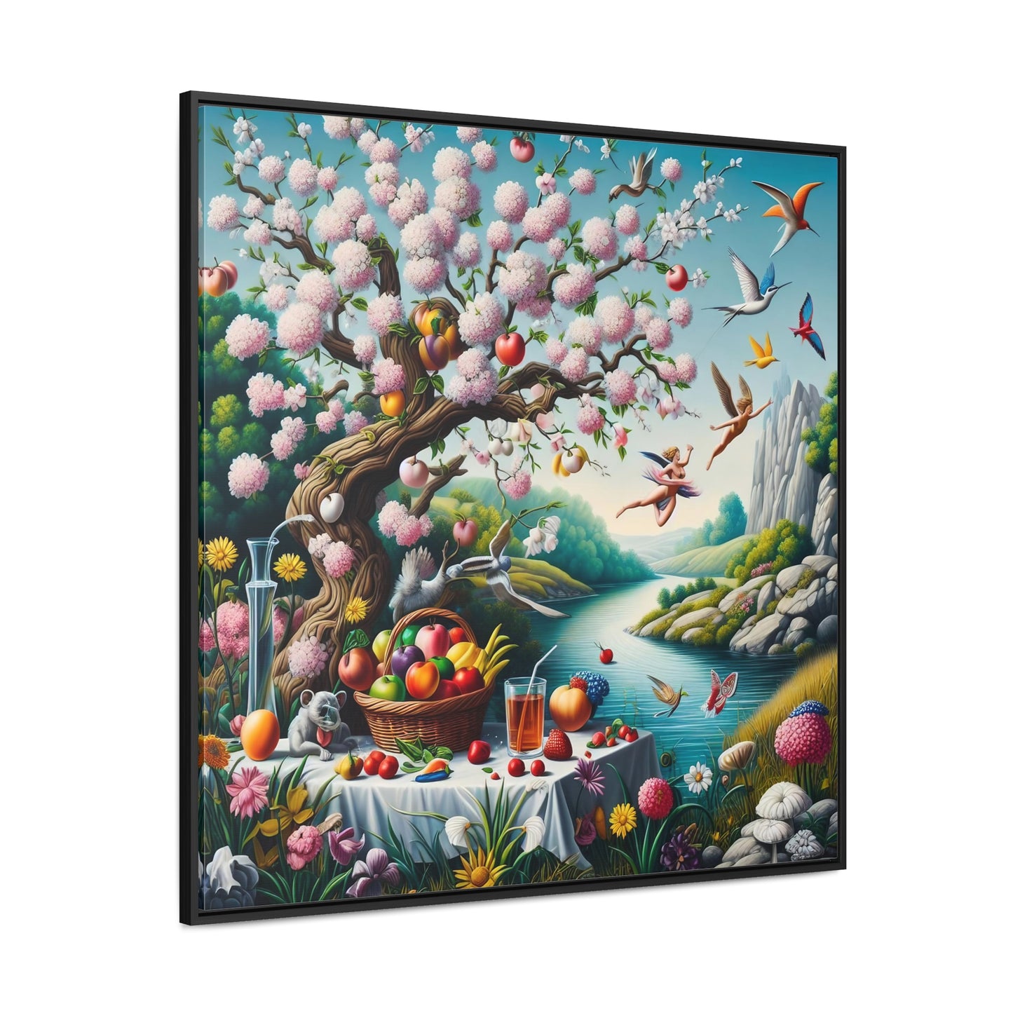 Framed Gallery Canvas Wrap - Spring 36