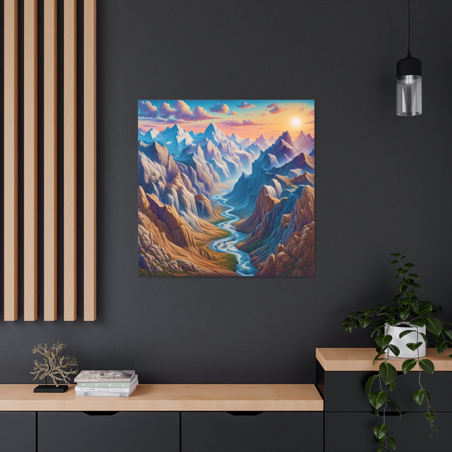 Canvas Gallery Wrap - Mountains 2