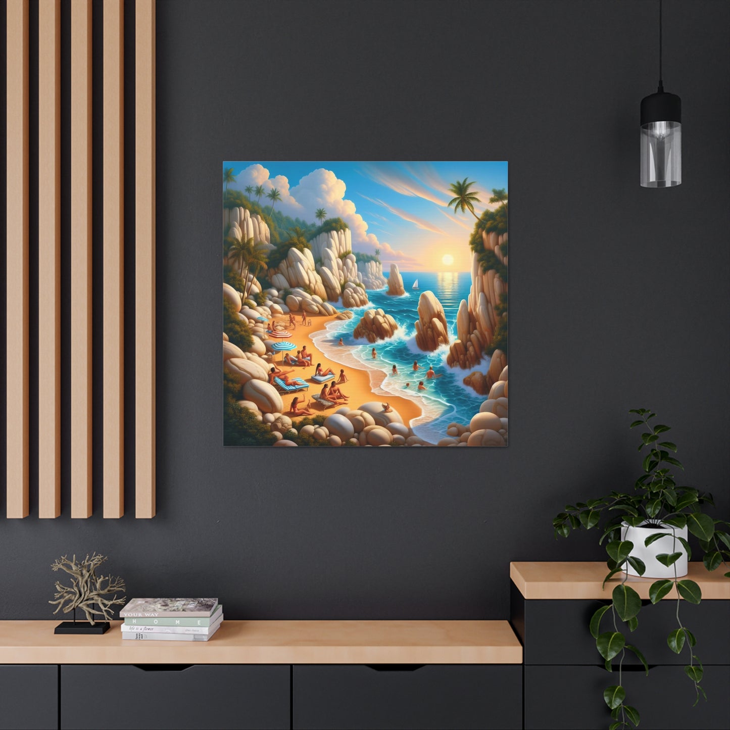 Canvas Gallery Wrap - Beach 5