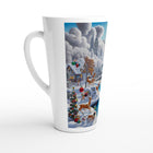White Latte 17oz Ceramic Mug - Winter 19