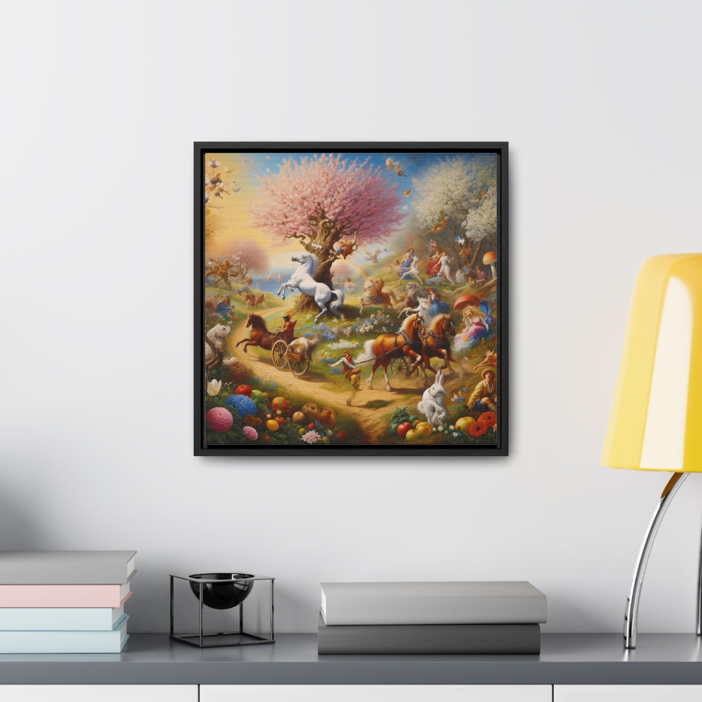 Framed Gallery Canvas Wrap - Spring 125