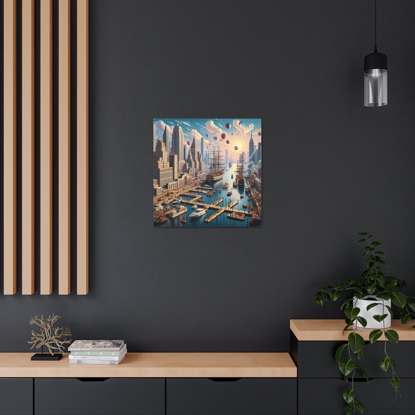 Canvas Gallery Wrap - Harbor 22