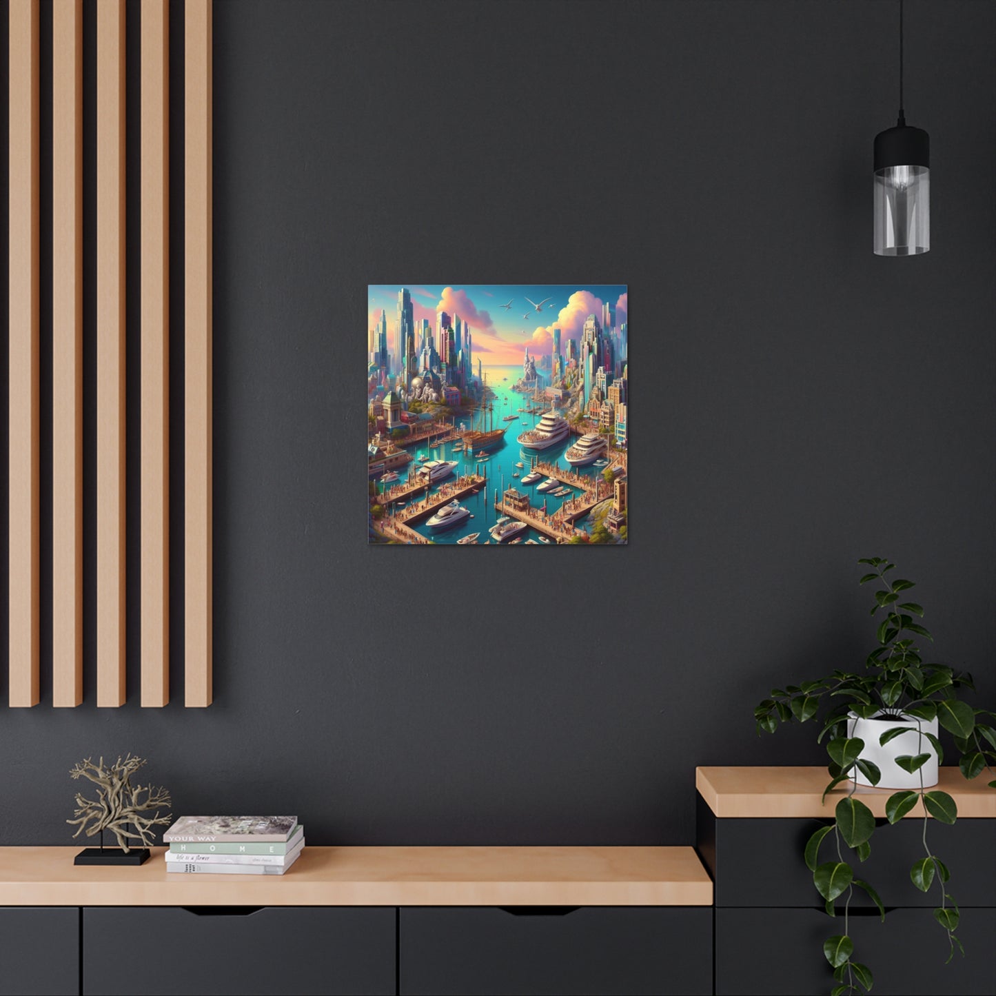 Canvas Gallery Wrap - Harbor 11