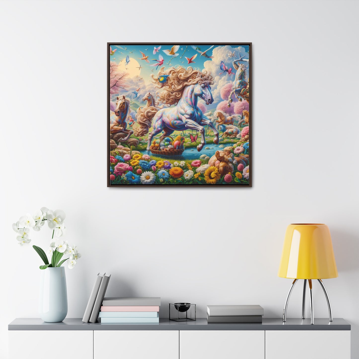 Framed Gallery Canvas Wrap - Spring 51