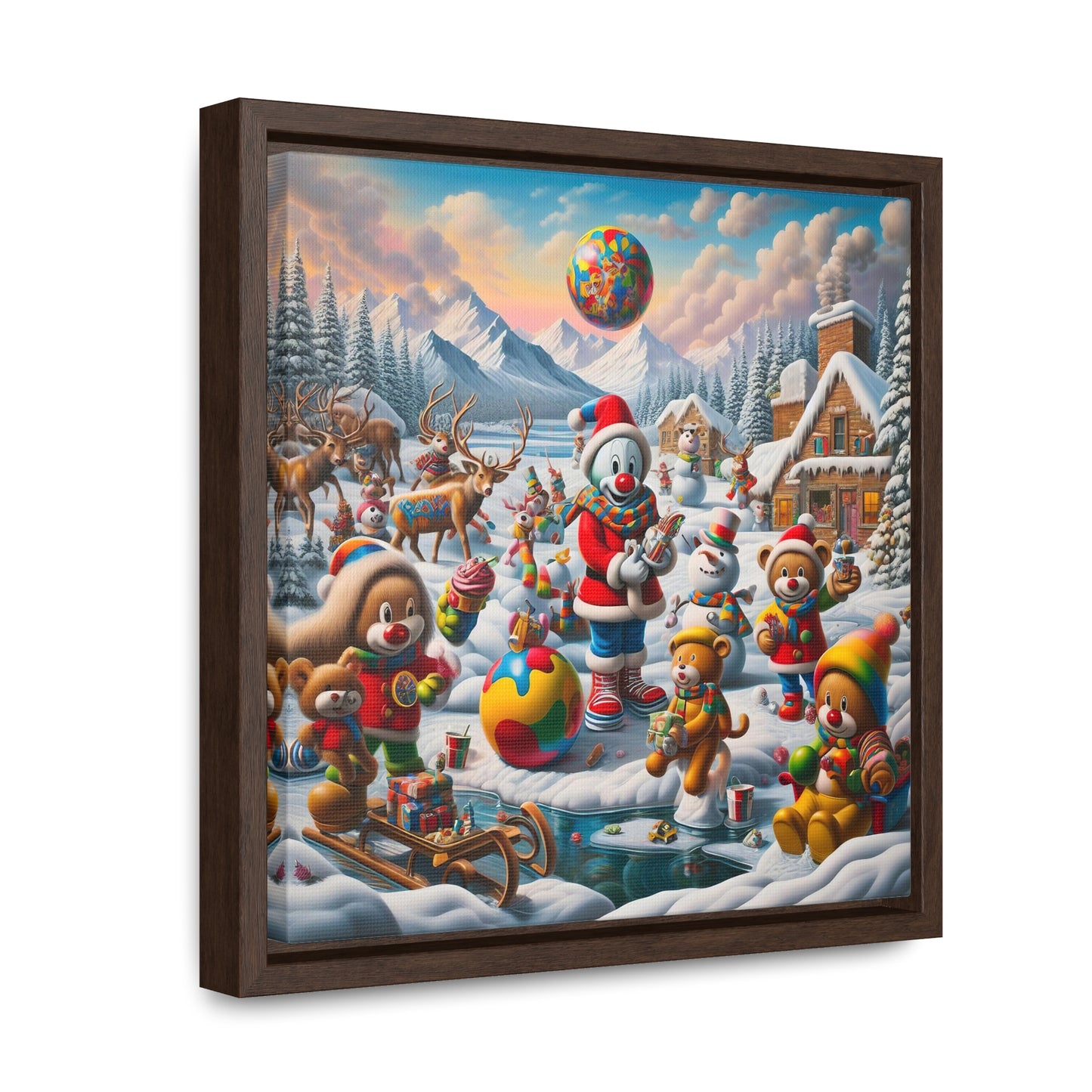 Framed Gallery Canvas Wrap - Winter 108