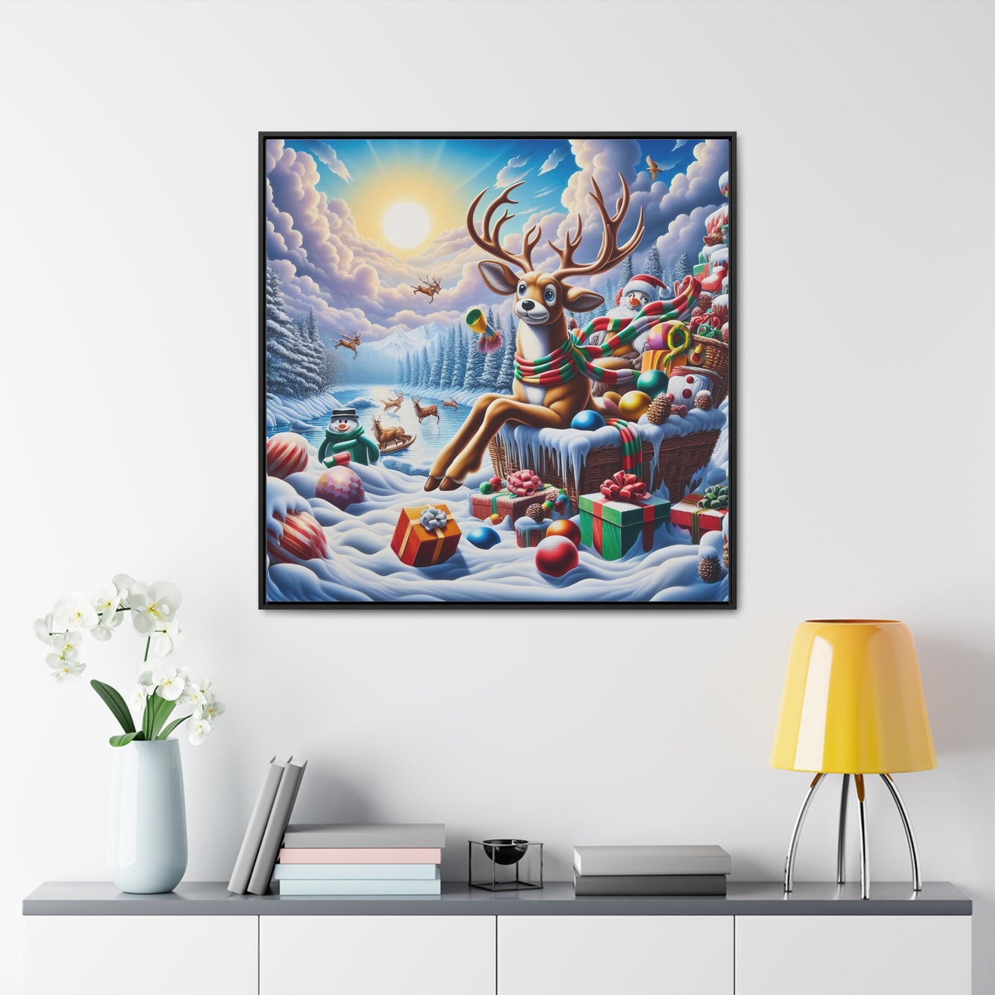 Framed Gallery Canvas Wrap - Winter 117