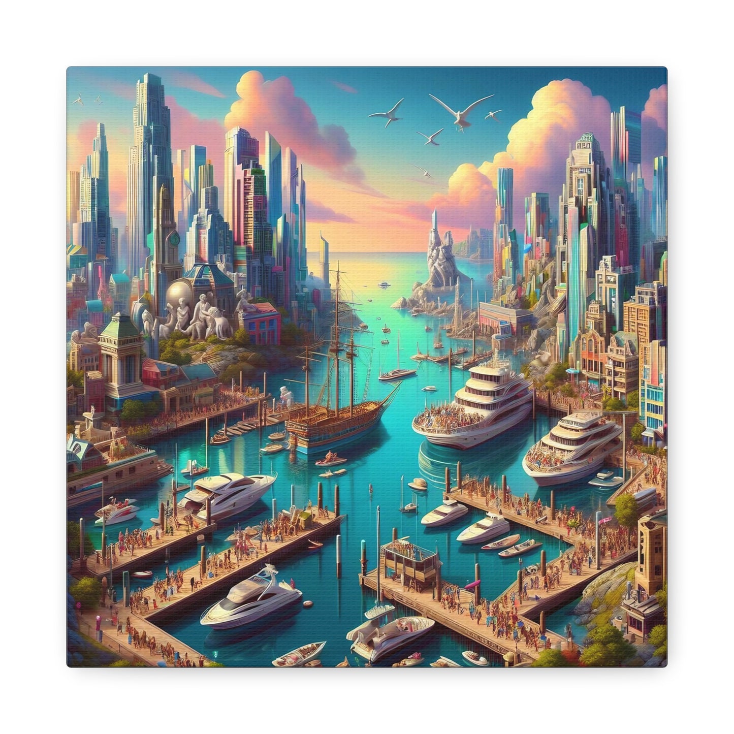 Canvas Gallery Wrap - Harbor 11