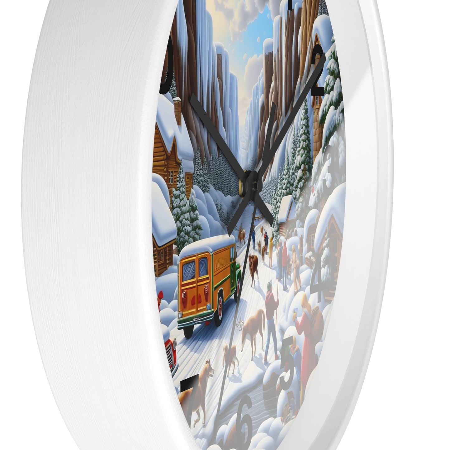 Wall Clock - Winter 120