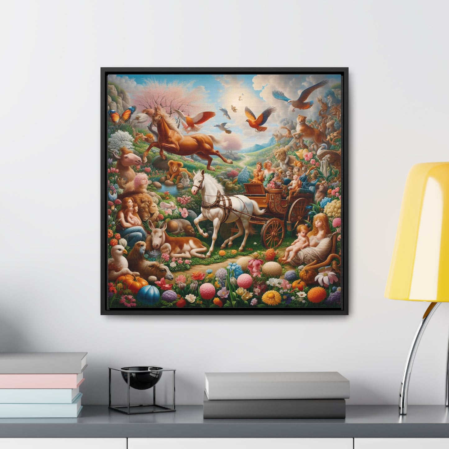 Framed Gallery Canvas Wrap - Spring 10